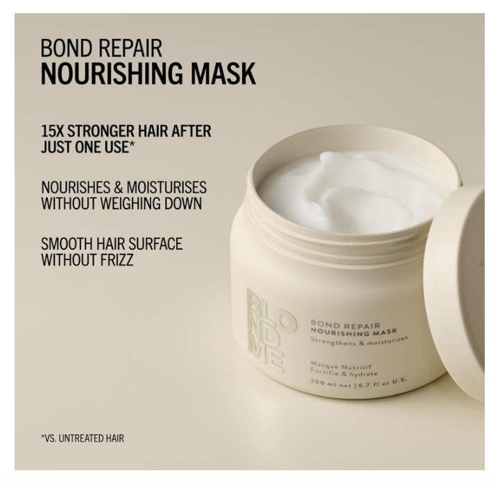 BlondMe Bond Repair Nourishing Mask Hair Treatment 200ml