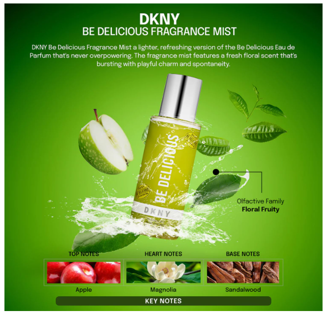 DKNY Be Delicious Fragrance Mist 250ml