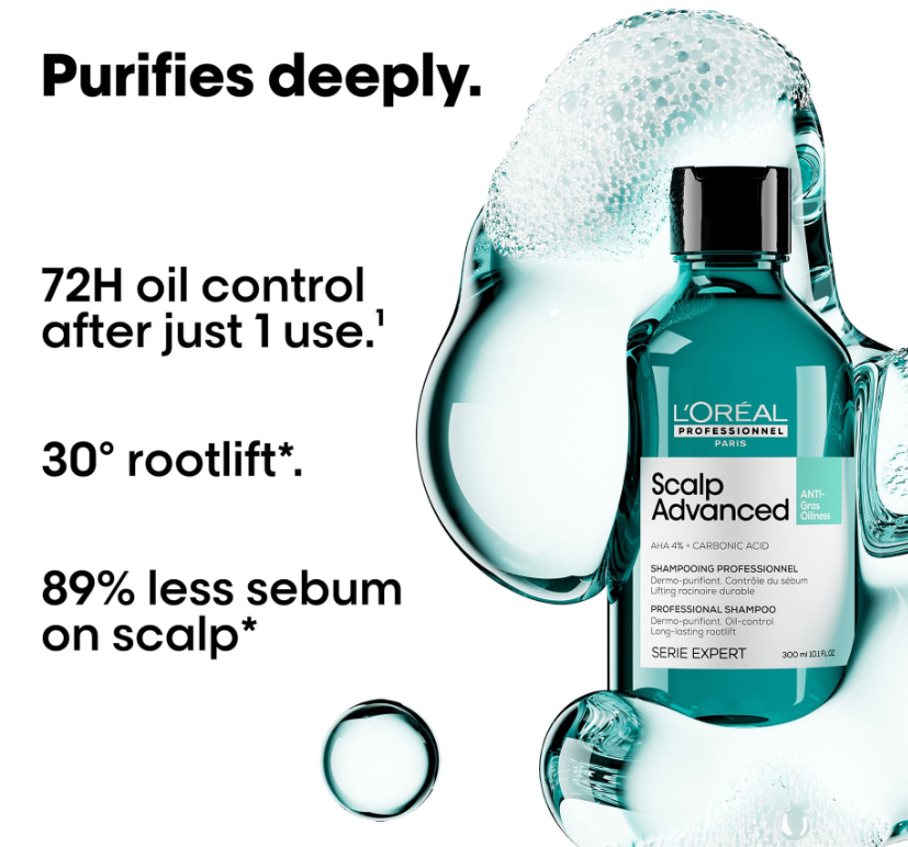 L'Oréal Professionnel Série Expert Scalp Advanced Anti-Oiliness Shampoo 300ml