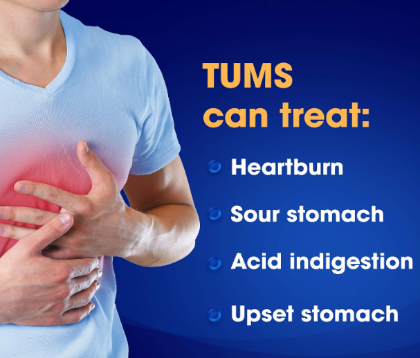 Tums Antacid Ultra Strength Assorted Fruit Antacid 160 Chewable Tablets