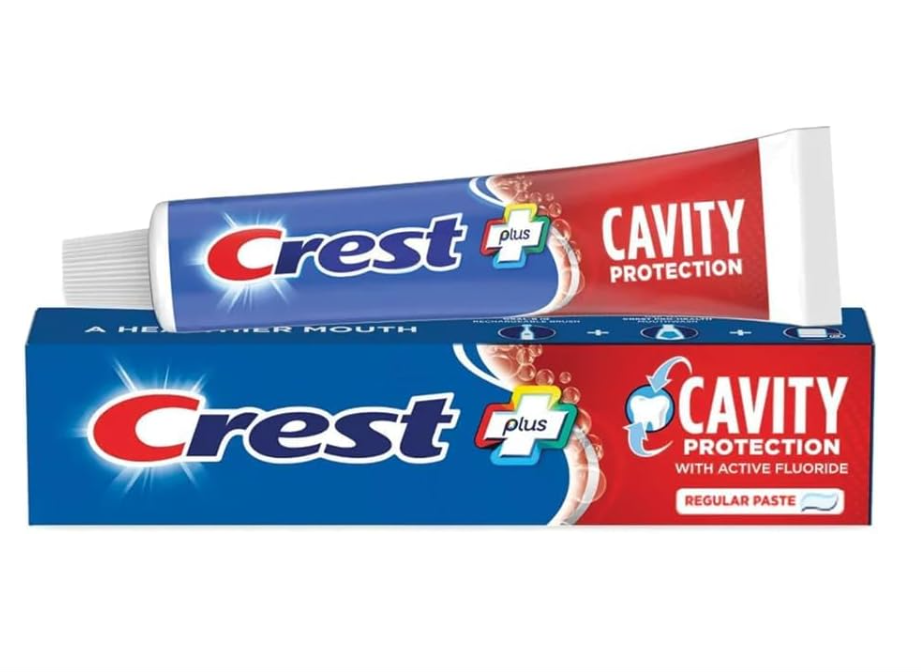 Crest Plus Cavity Protection Toothpaste 8.2oz 3 Pack
