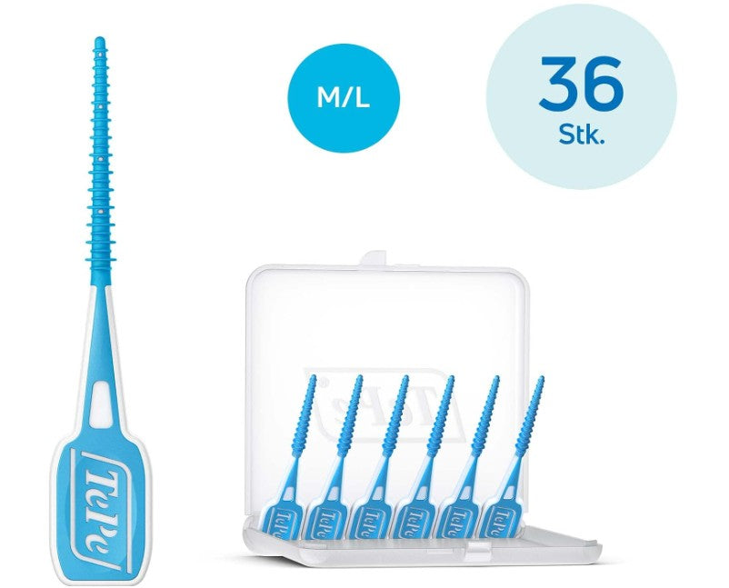 TePe EasyPick Dental Picks Blue M/L 36 Pack