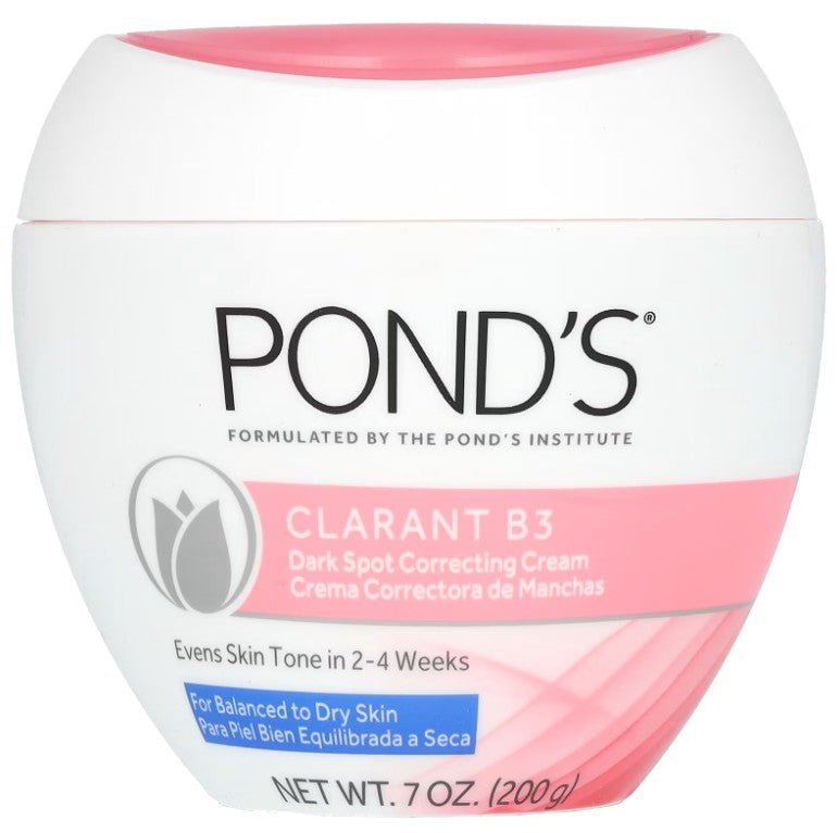 Pond's Clarant B3 Dark Spot Correcting Cream for Normal to Dry Skin 200g