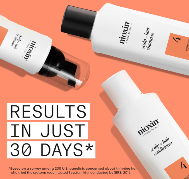 Nioxin Scalp + Hair Thickening System 4 Compact Kit