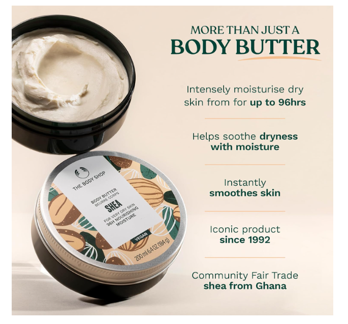 The Body Shop Shea Body Butter 400ml