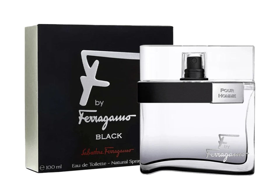 Ferragamo F Black Eau de Toilette Pour Homme 100ml