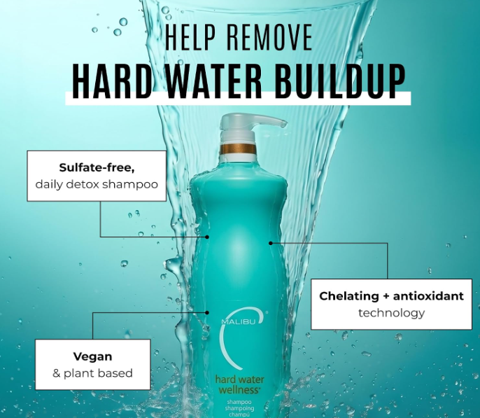Malibu C Hard Water Wellness Hair Shampoo 1L