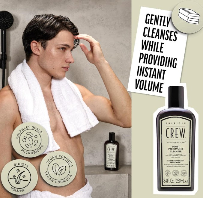 American Crew Boost Pre-Styling Cleanser 250ml