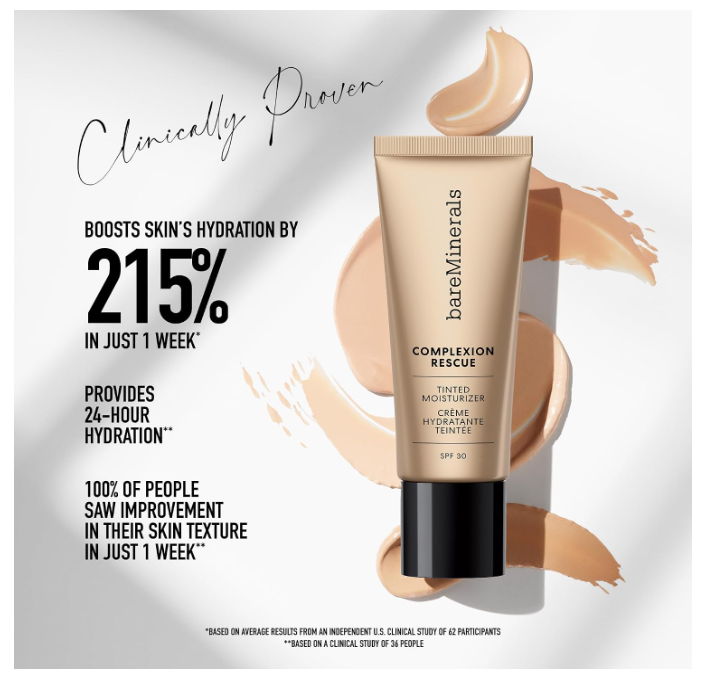 BareMinerals Complexion Rescue Tinted Moisturizer SPF30 Opal 01 35ml