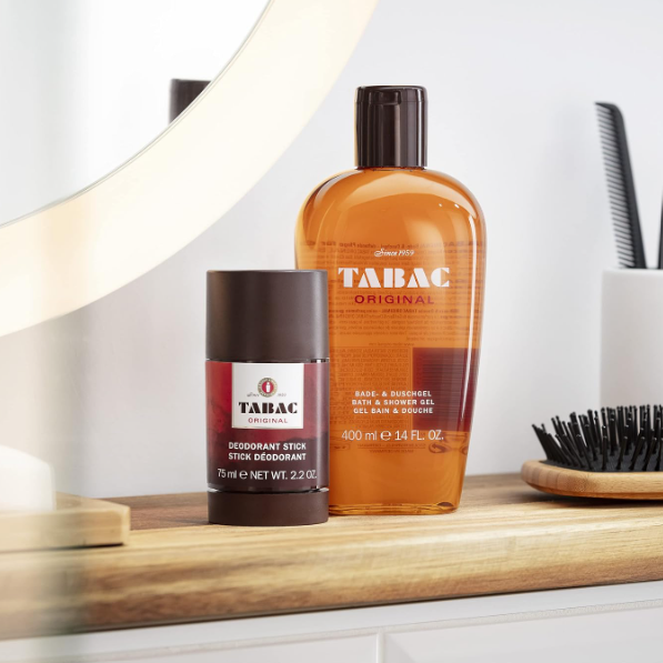 Tabac Original Value Pack: Deodorant Stick and Shower Gel 75ml &amp; 400ml