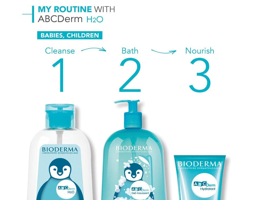 Bioderma ABCDerm Gel Moussant Foaming Gel 1L