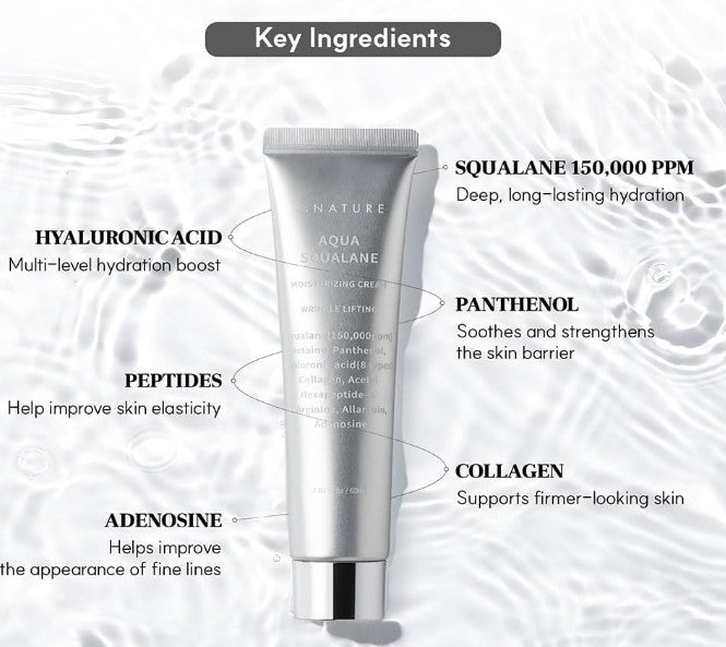 S.Nature Aqua Squalane Moisturising Cream 60ml