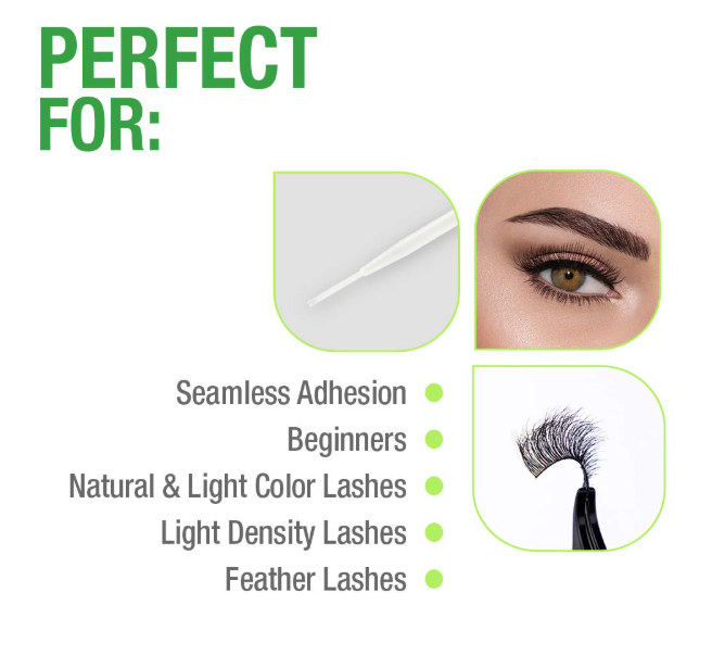 DUO Brush-On Striplash Adhesive Green White/Clear Lash Glue 5g