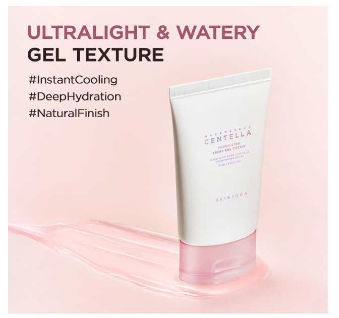 SKIN1004 Madagascar Centella Poremizing Light Gel Cream 75ml