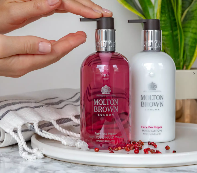 Molton Brown Fiery Pink Pepper Fine Liquid Hand Wash Gel 300ml