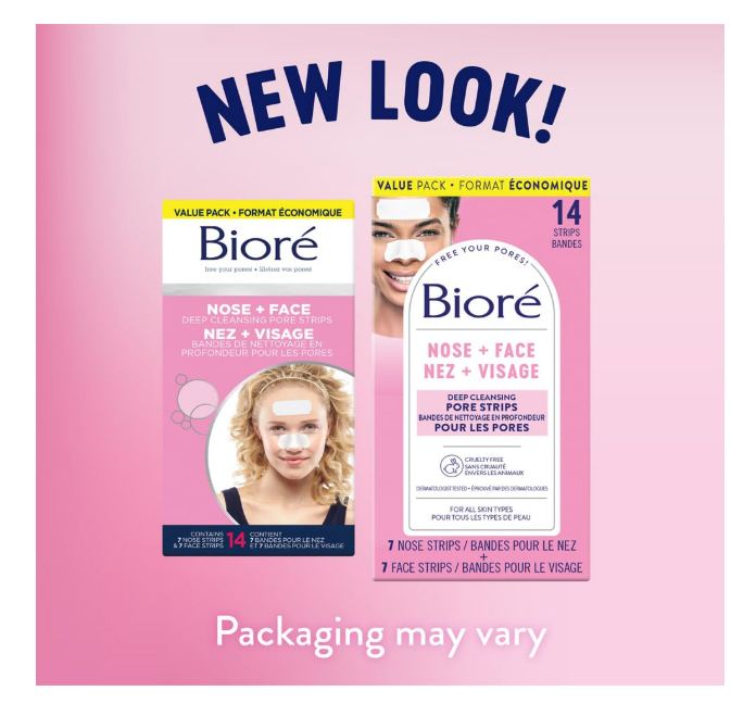 Bioré Clear Up Strips Deep Cleansing Strips 14pcs