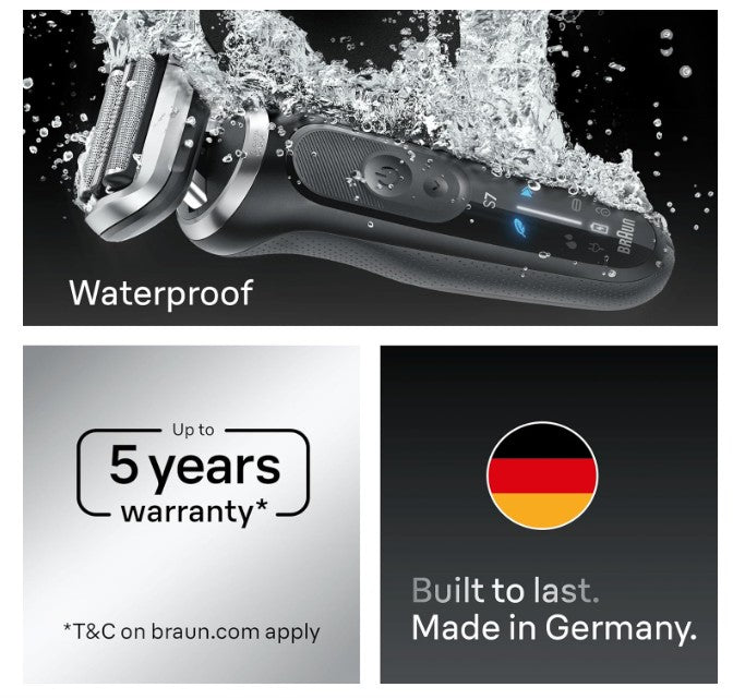 Braun Series 7 Electric Shaver Model 72-N1200si Black