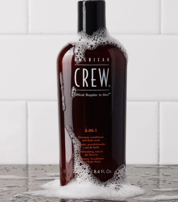 American Crew 3-in-1 Shampoo, Conditioner &amp; Body Wash 450ml
