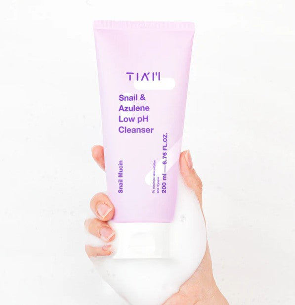 TIAM Snail & Azulene Low pH Cleanser 200ml