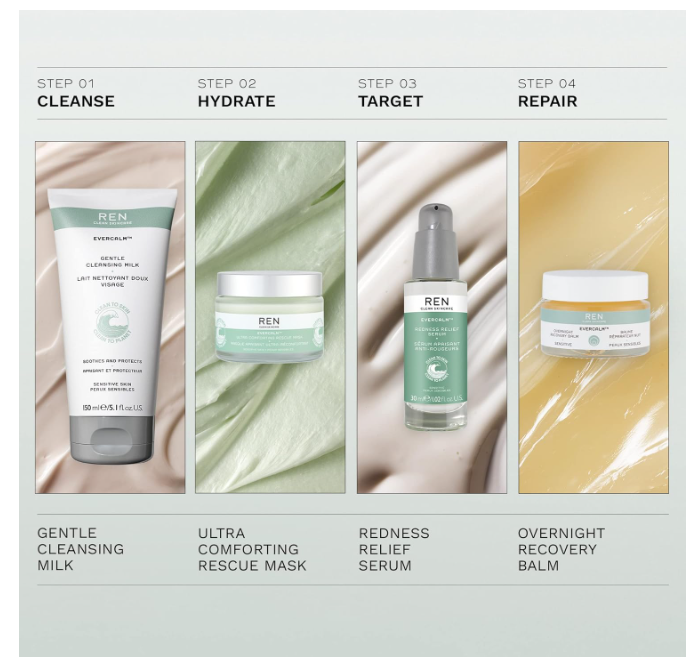REN Clean Skincare Evercalm Overnight Recovery Balm 30ml