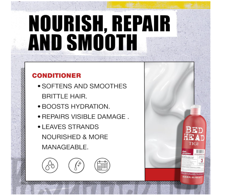 Bed Head by TIGI Recovery Shampoo &amp; Conditioner Duo Set 750ml Each