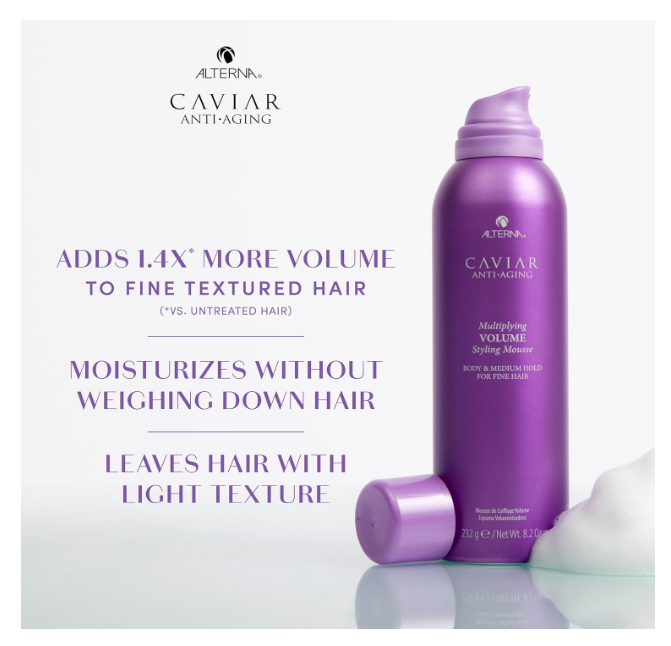 Alterna Caviar Anti-Aging Multiplying Volume Styling Mousse 232g