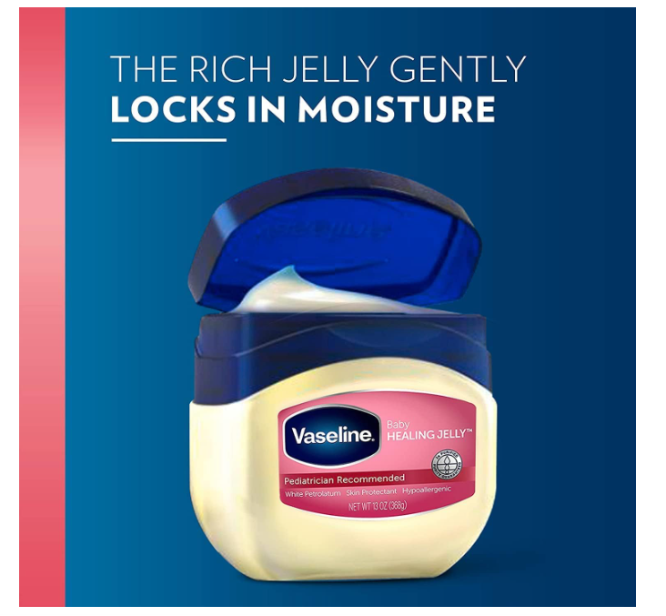 Vaseline Baby Healing Jelly Petroleum Jelly Skin Protectant 13oz