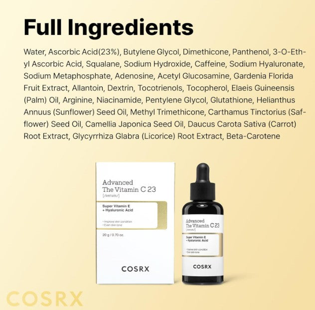 COSRX The Vitamin C 23 Serum 20ml