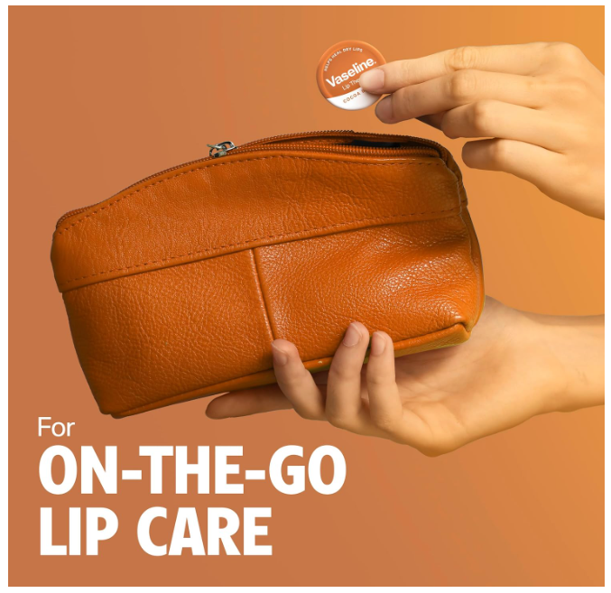 Vaseline Lip Therapy Cocoa Butter Lip Balm Tin 20g