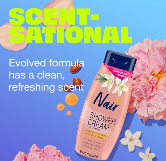 Nair Shower Cream Hair Remover 340ml