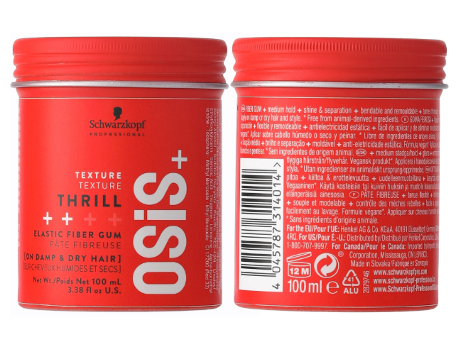Schwarzkopf Professional OSiS+ Thrill Hair Gum Elastic Fibre 100ml