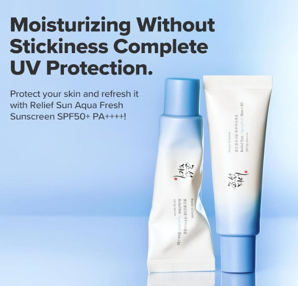 Beauty of Joseon Relief Sun Aqua-Fresh : Rice + B5 (SPF50+ PA++++)
