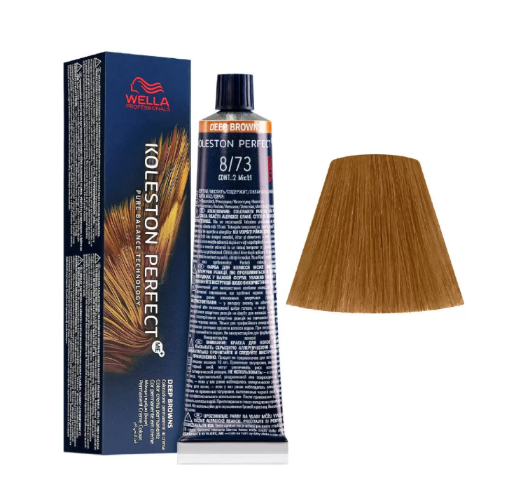 Wella Professionals Koleston Perfect Me+ 8/73 Light Blonde Brown 60ml