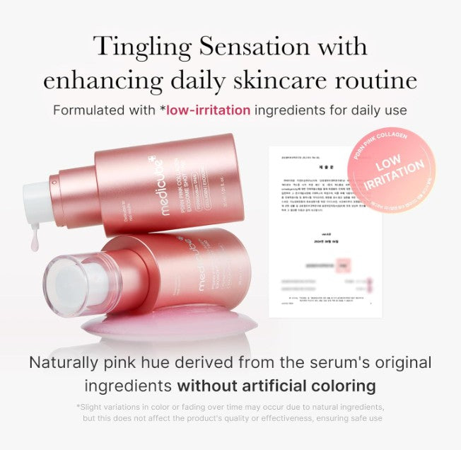 Medicube PDRN Pink Collagen Exosome Shot Serum 7500, 30ml