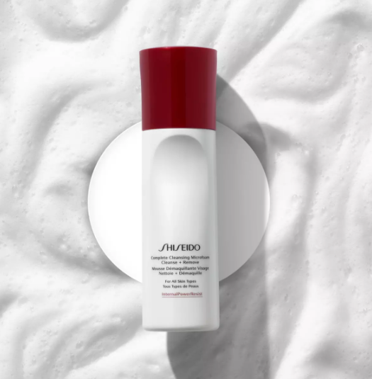 Shiseido InternalPowerResist Complete Cleansing Microfoam Cleanse + Remove 180ml