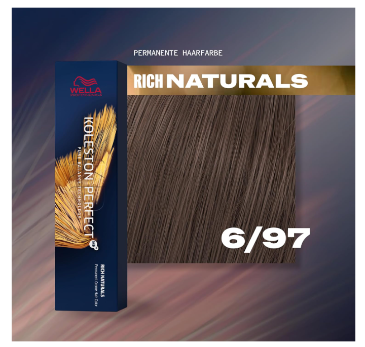 Wella Professionals Koleston Perfect Me+ 6/97 Dark Cendré Brunette Blonde 60ml