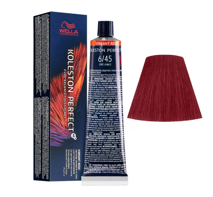 Wella Professionals Koleston Perfect Me 6/45 Dark Red Mahogany Blonde 60ml