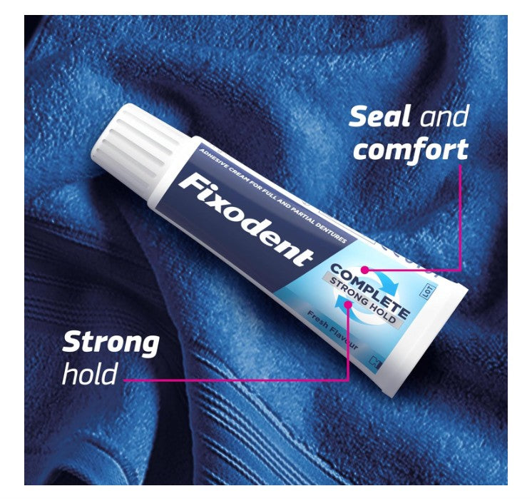 Fixodent Complete Denture Adhesive Fresh Flavour 47g