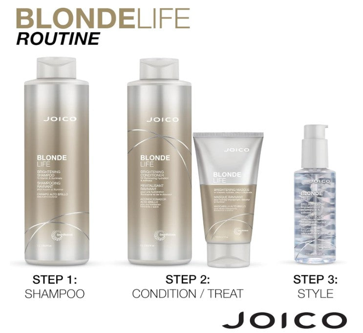 Joico Blonde Life Illuminating Shampoo &amp; Nourishing Conditioner 1000ml Duo Set