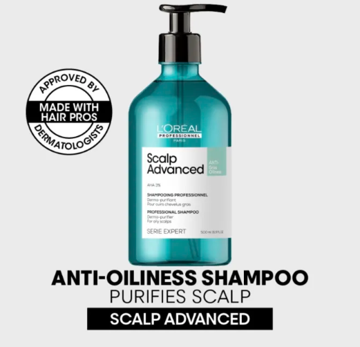L'Oréal Professionnel Serie Expert Scalp Advanced Anti-Oiliness Shampoo 500ml