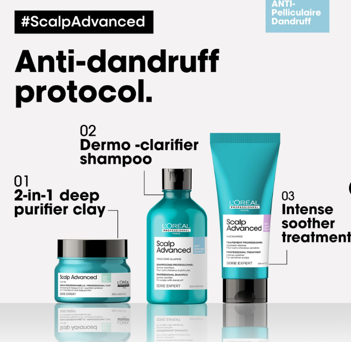 L'Oréal Professionnel Scalp Advanced Piroctone Olamine Shampoo 300ml