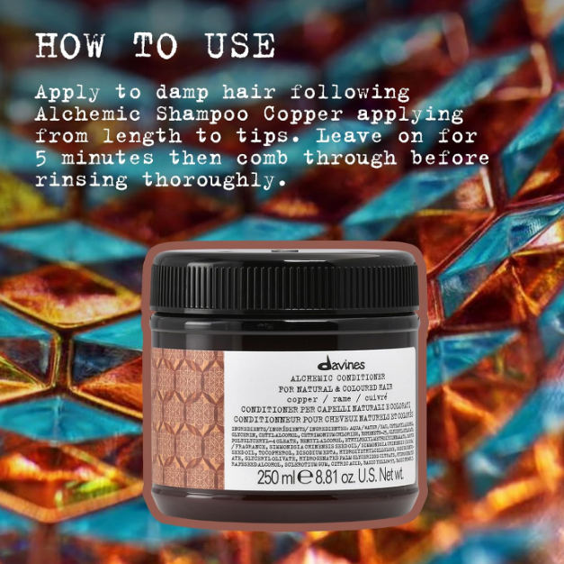Davines Alchemic Copper Color Depositing Conditioner 250ml