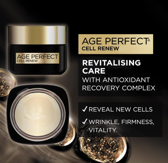 L'Oréal Paris Age Perfect Cell Renew Revitalising Day Cream 50ml