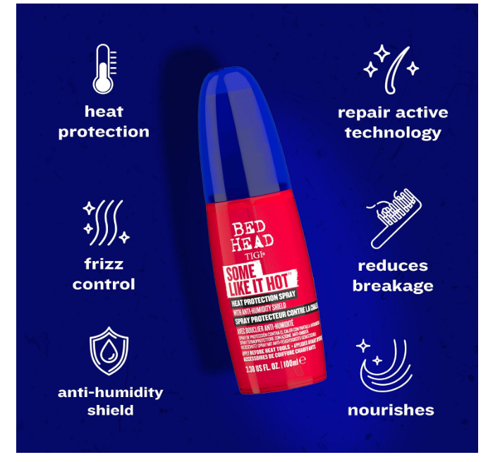Bed Head by TIGI Some Like It Hot Heat Protection Spray 100ml