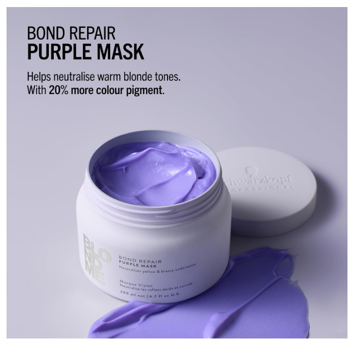 BlondMe Bond Repair Purple Mask 200ml