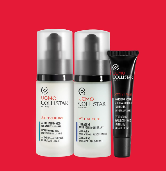 Collistar Uomo Attivi Puri Hyaluronic Acid Moisturizing Lifting 30ml