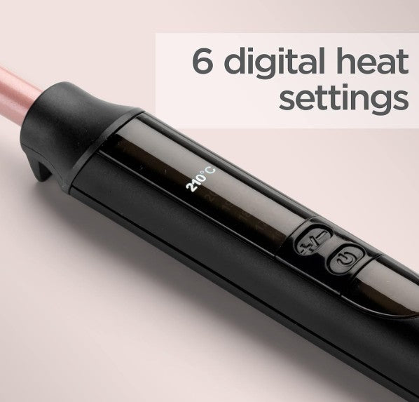 BaByliss Rose Quartz Tight Curls Wand – Model 2249U