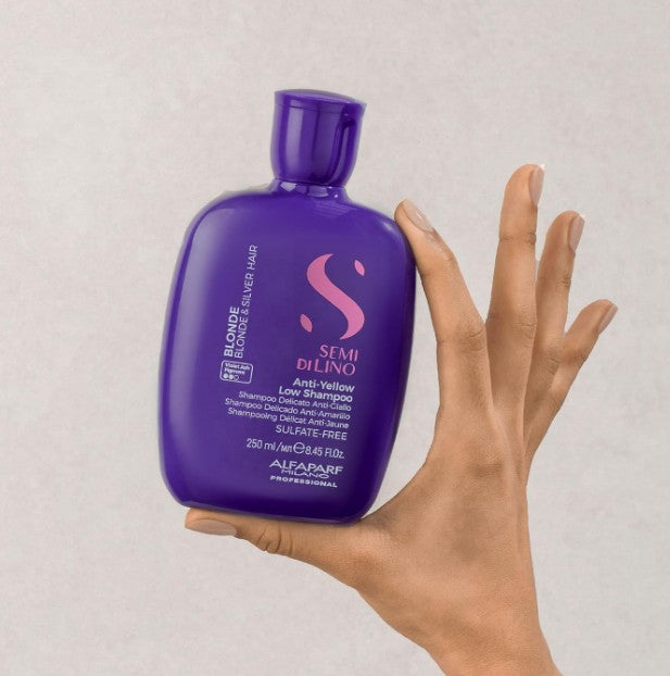 Alfaparf Milano Semi Di Lino Blonde Anti-Yellow Low Shampoo 250ml
