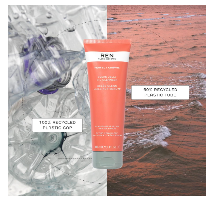 REN Clean Skincare Perfect Canvas Clean Jelly Oil Cleanser 100ml