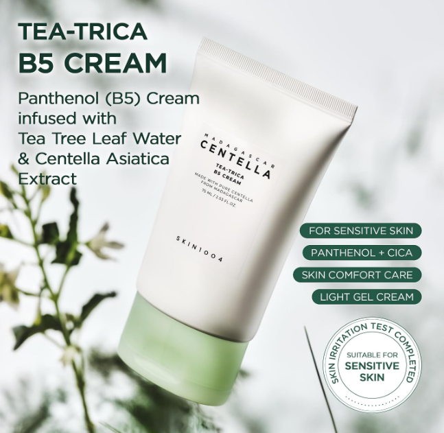 SKIN1004 Madagascar Centella Tea-Trica B5 Cream 75ml